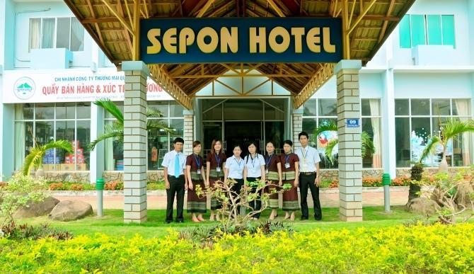 Sepon Hotel Lao Bao Exterior foto